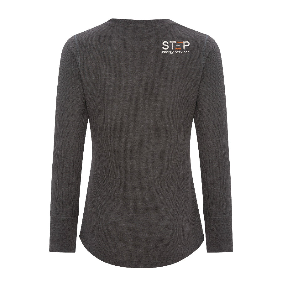 ATC™ - Ladies ESActive Vintage Thermal Long Sleeve Henley
