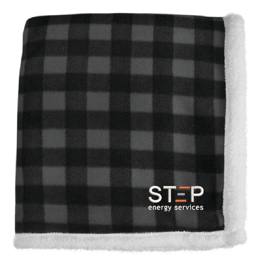 WHITERIDGE - Lumberjack Sherpa Throw (50x60)