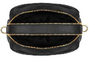 CHAMPS - Gala Collection Leather Double-Zip Shoulder Bag